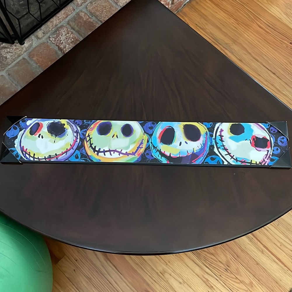 NWT The Nightmare Before Christmas Jack Skellington Wall Art